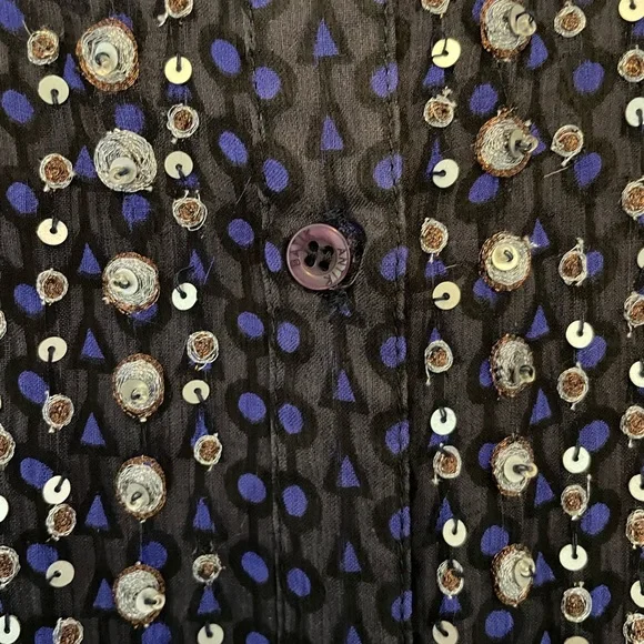 Antik Batik Vintage sheer and sequin dress - Picture 7 of 9